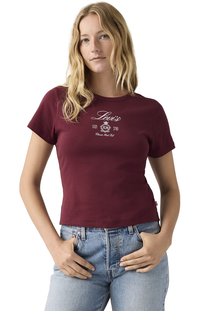 POLERA MUJER GRAPHIC RICKIE TEE BURDEO LEVIS 17944-0119 - 3