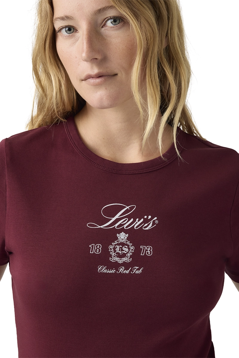 POLERA MUJER GRAPHIC RICKIE TEE BURDEO LEVIS 17944-0119 - 4