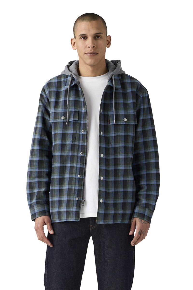 CHAQUETA HOMBRE SHERPA FLANNEL AZUL LEVIS 003AZ-0000 - 1