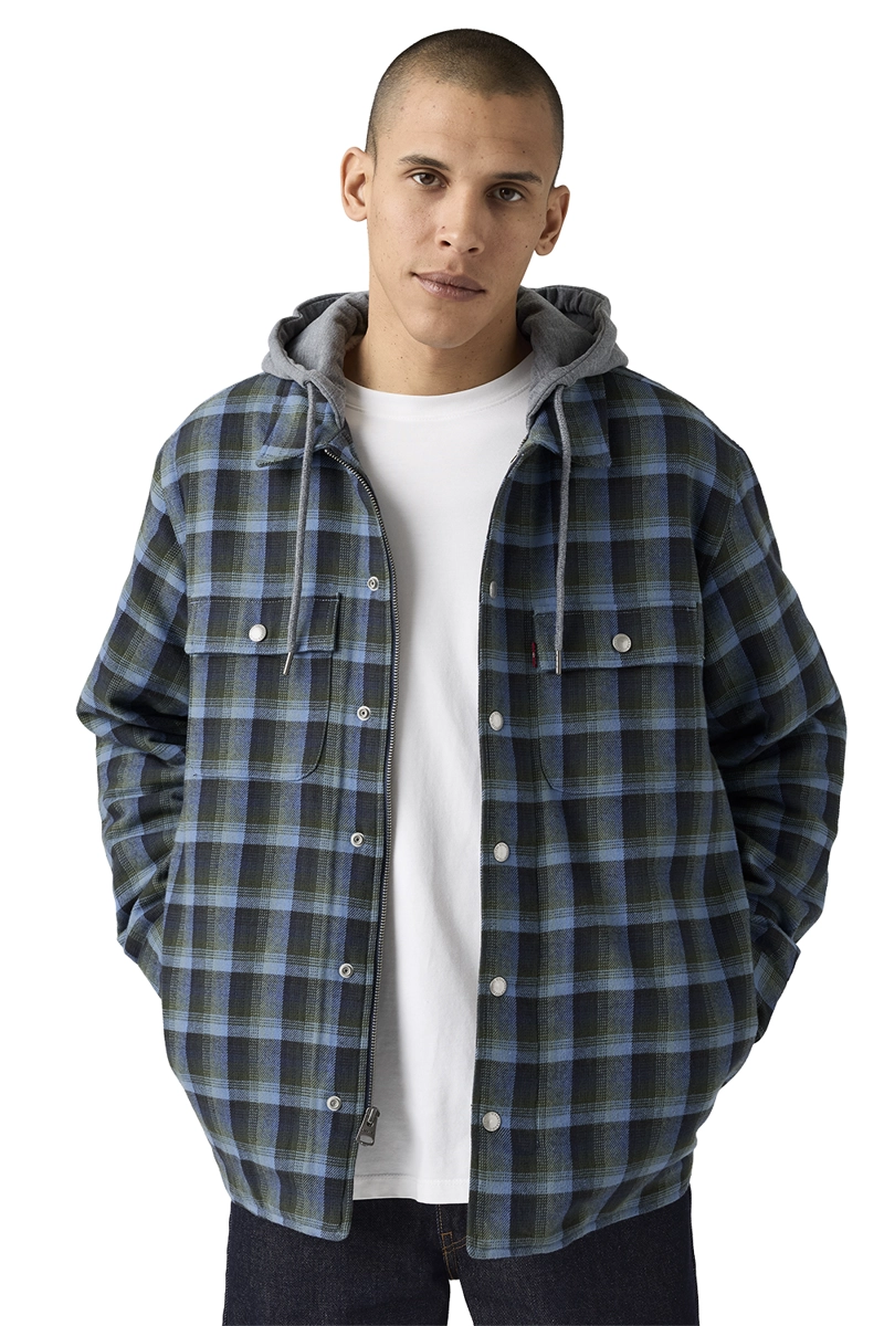 CHAQUETA HOMBRE SHERPA FLANNEL AZUL LEVIS 003AZ-0000 - 3