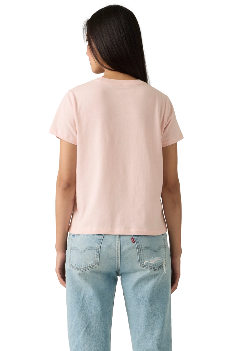 POLERA MUJER FAVORITE COTTON TEE ROSADO LEVIS 005J2-0018 - 2