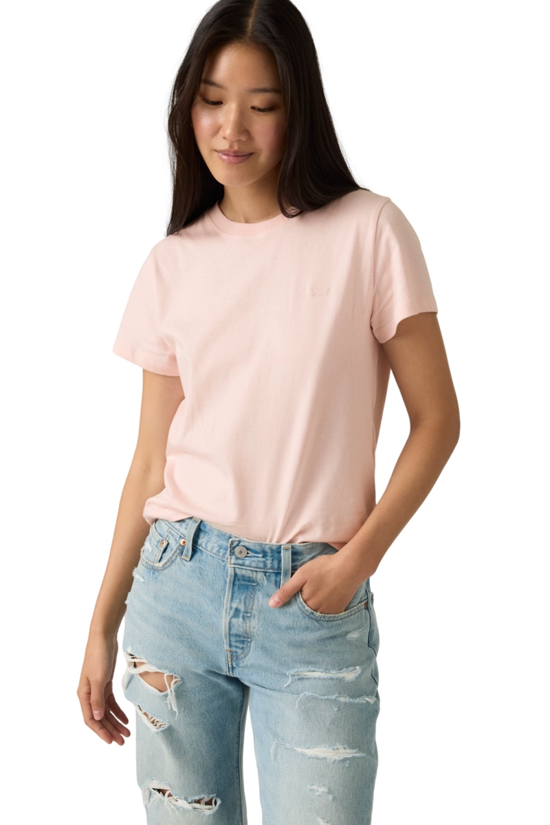 POLERA MUJER FAVORITE COTTON TEE ROSADO LEVIS 005J2-0018 - 3