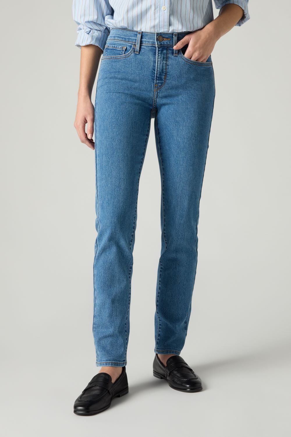 JEANS MUJER 312 SHAPING SLIM AZUL LEVIS 19627-0278 - 1