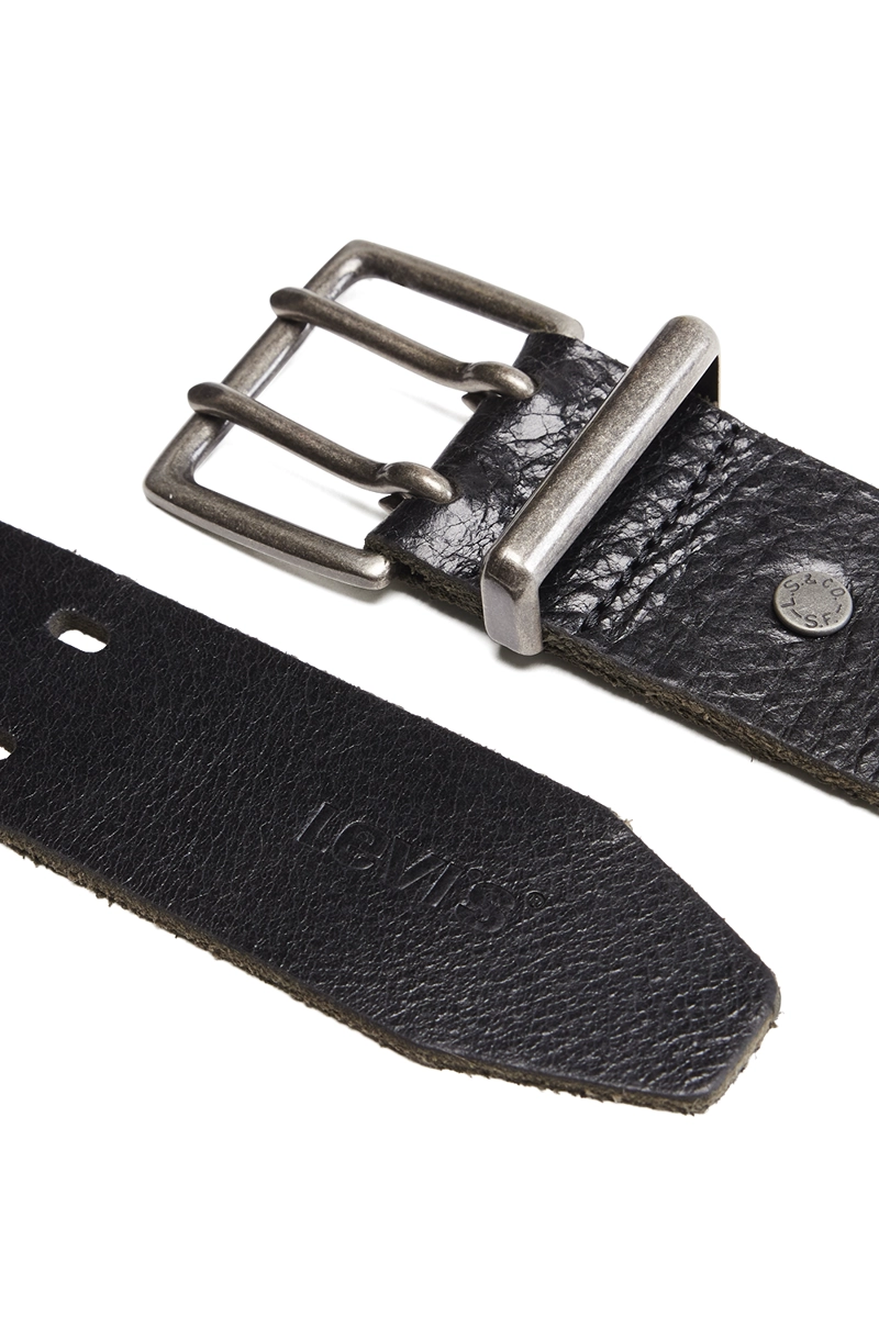 CINTURON HOMBRE DOUBLE PRONG BELT NEGRO LEVIS 005D3-0000 - 2