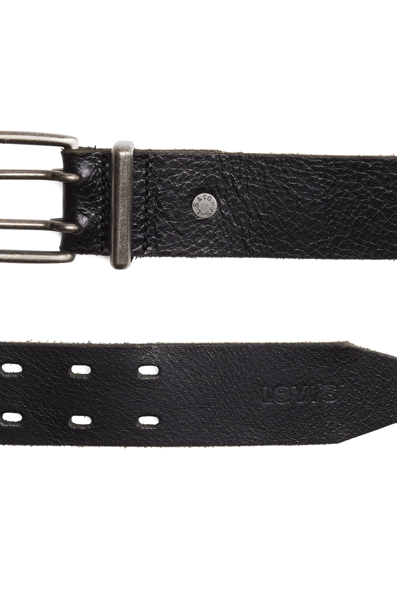 CINTURON HOMBRE DOUBLE PRONG BELT NEGRO LEVIS 005D3-0000 - 3