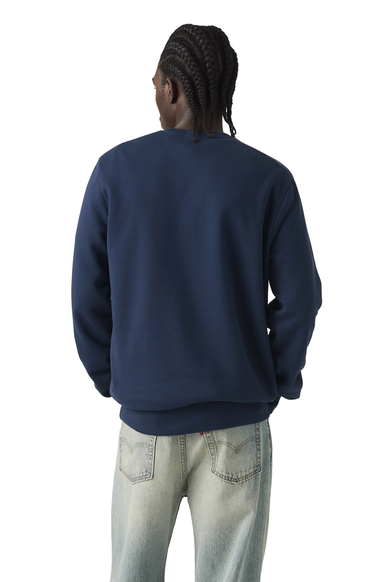 POLERON HOMBRE STANDARD GRAPHIC CREW AZUL LEVIS 38423-0164 - 2