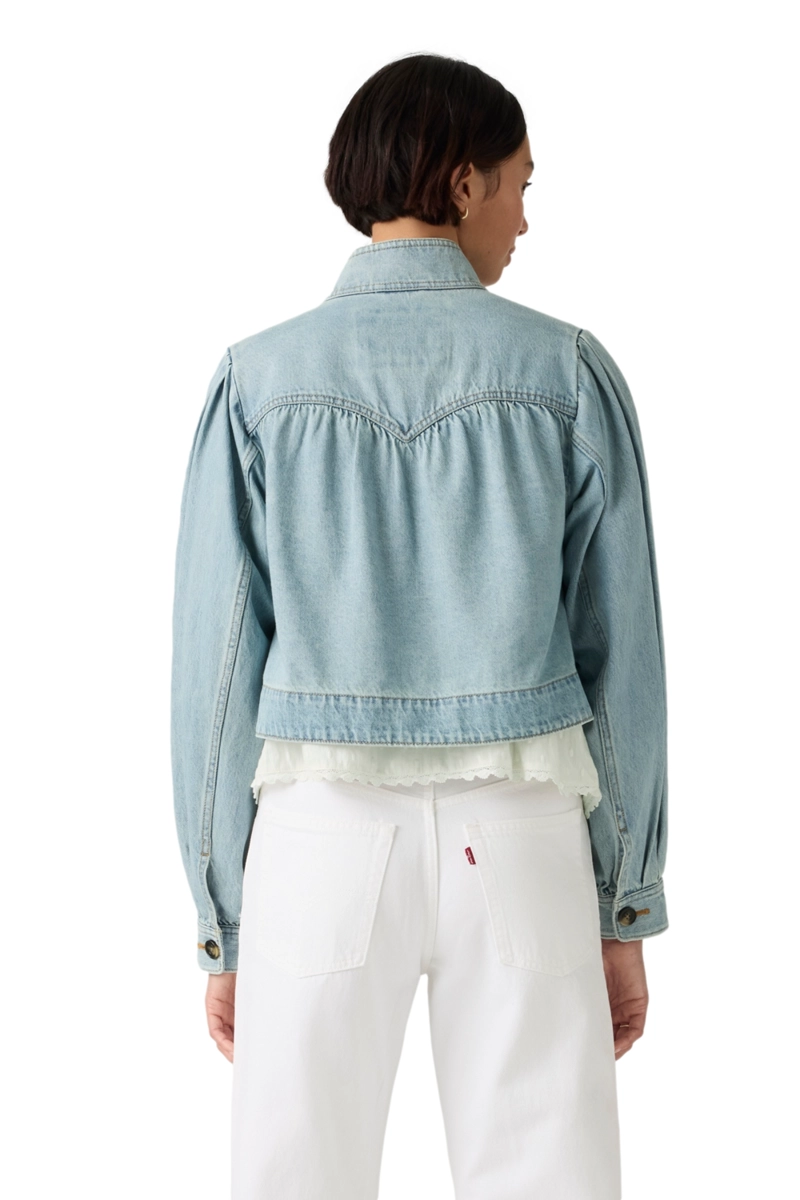 CHAQUETA MUJER PRETTY SHORT COAT AZUL LEVIS 005AY-0006 - 2