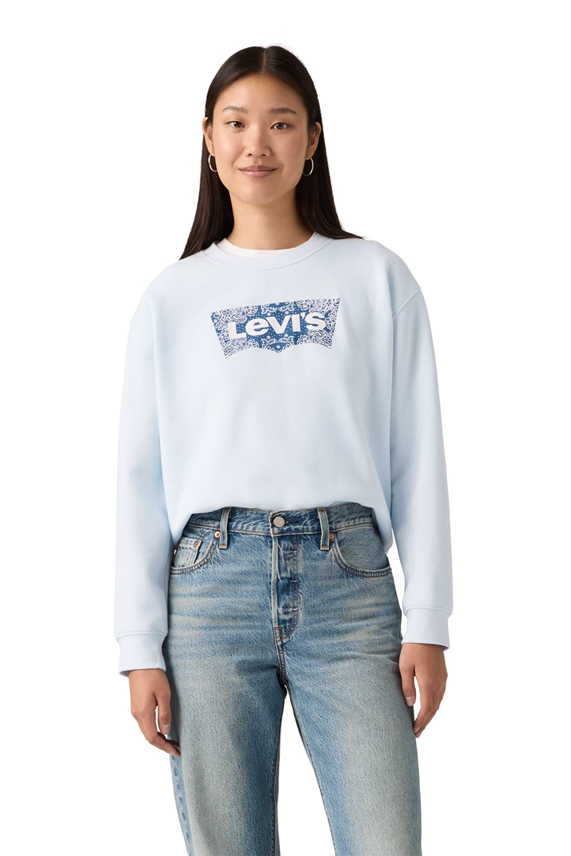 POLERON MUJER GR EVERYDAY CREW CELESTE LEVIS A8800-0087 - 1