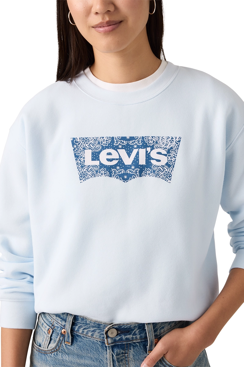POLERON MUJER GR EVERYDAY CREW CELESTE LEVIS A8800-0087 - 4