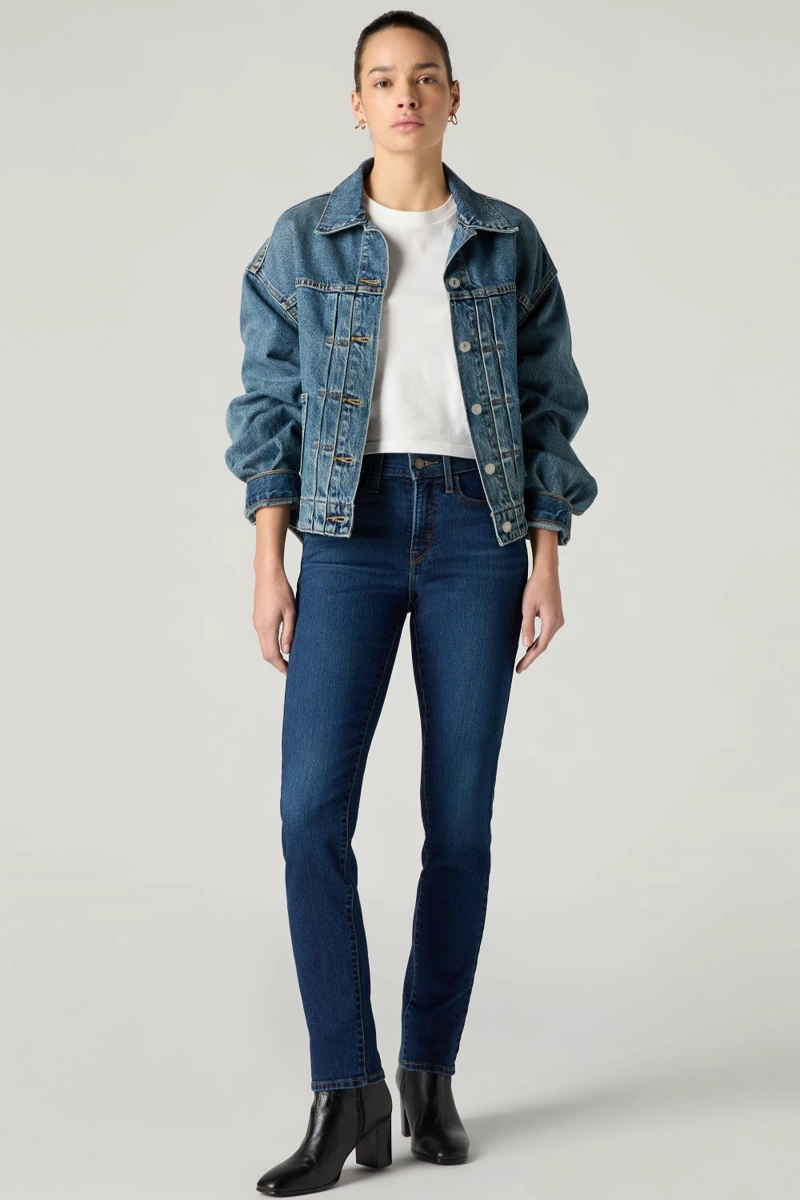 JEANS MUJER 312 SHAPING SLIM AZUL LEVIS 19627-0277 - 5