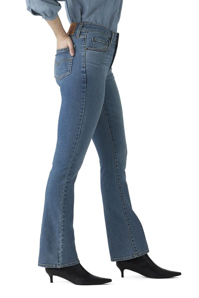 JEANS MUJER 725 HIGH RISE BOOTCUT AZUL LEVIS 18759-0235 - 2