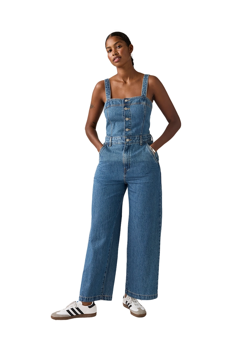 ENTERITO MUJER DREA JUMPSUIT AZUL LEVIS A8648-0006 - 4