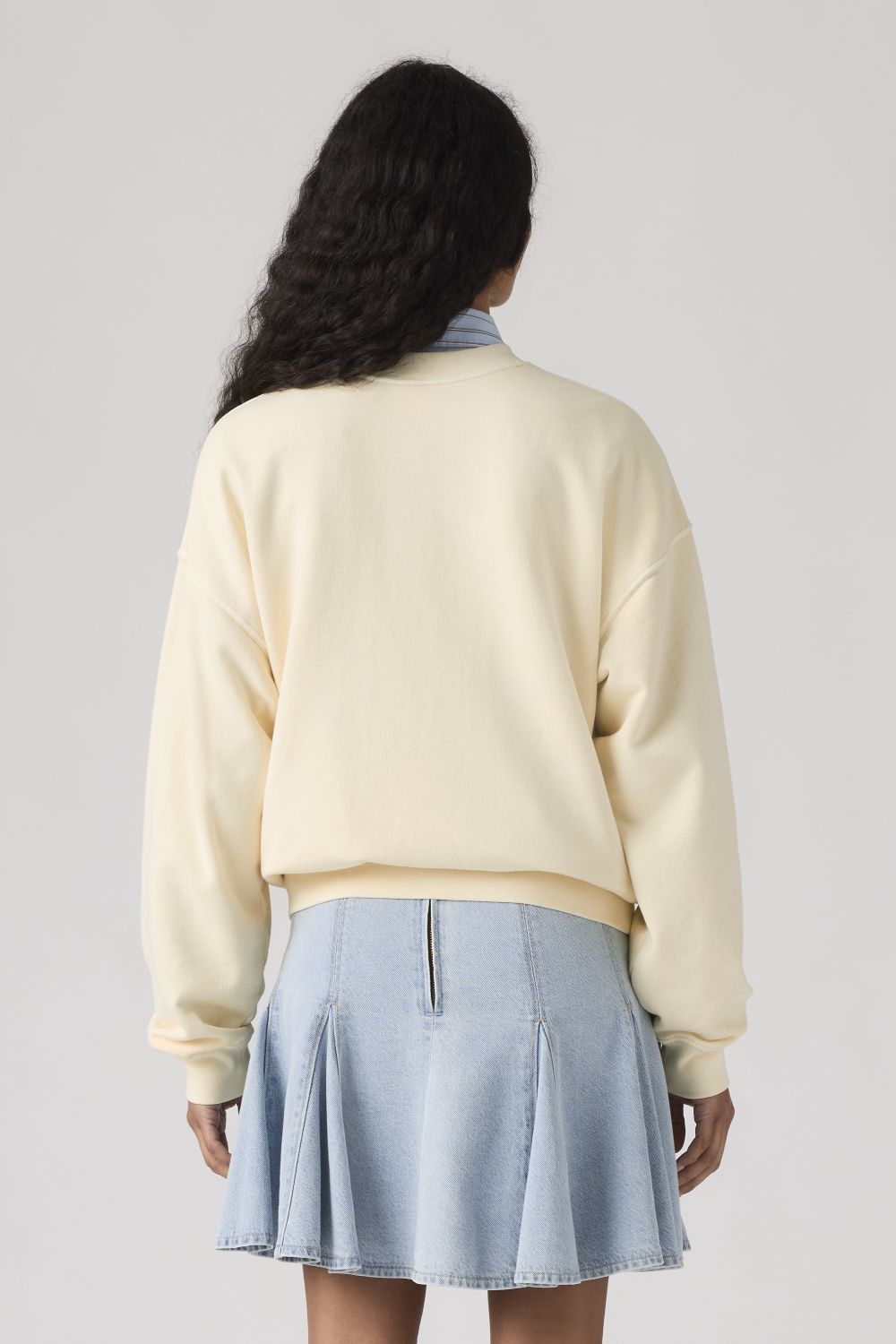POLERON MUJER VINTAGE BOXY FRENCH BEIGE LEVIS 006DW-0002 - 2