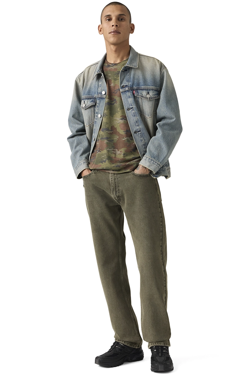 JEANS HOMBRE 555 RELAXED STRAIGHT GRIS LEVIS A7223-0061 - 4
