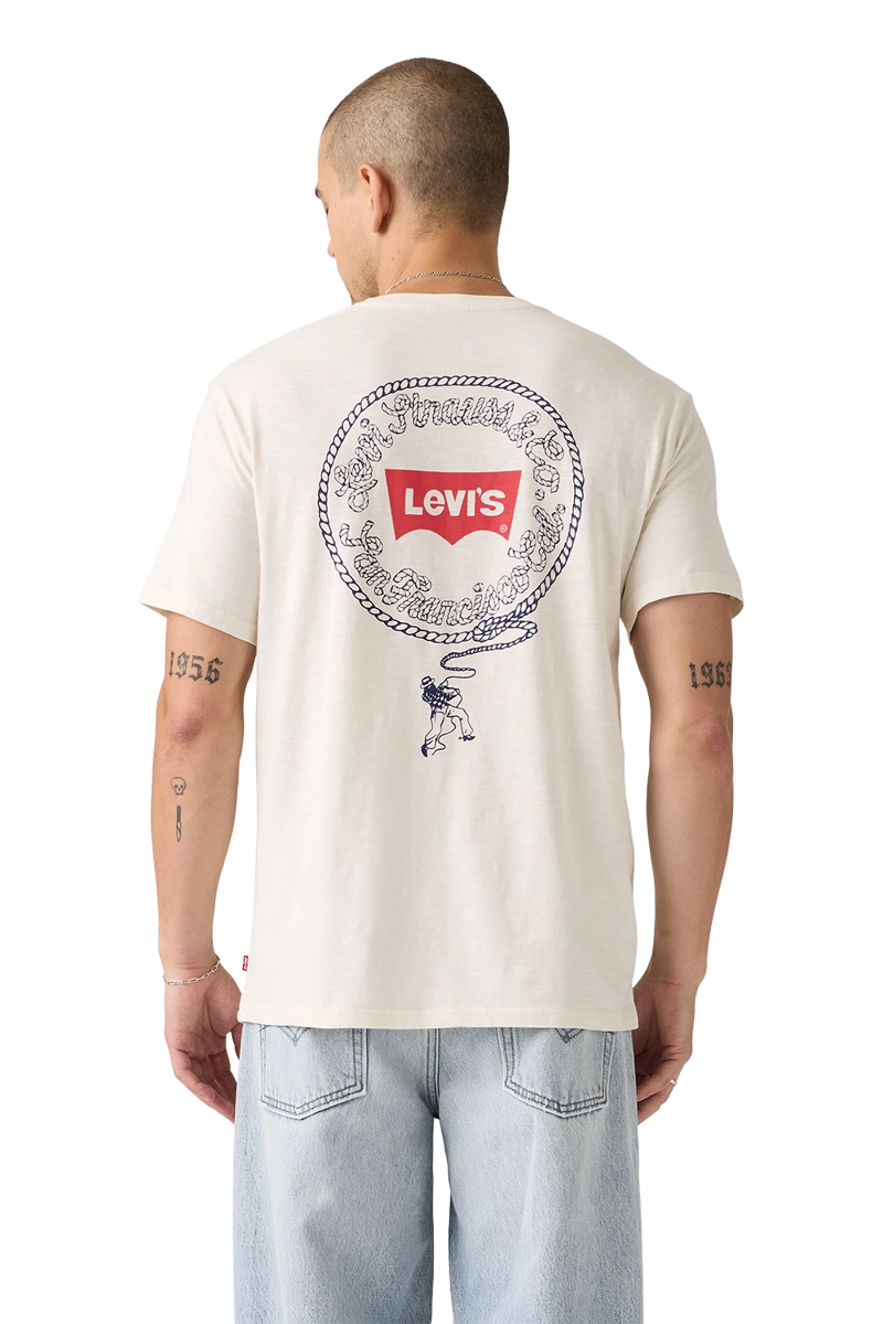 POLERA HOMBRE RELAXED FIT TEE BEIGE LEVIS 16143-2451 - 2