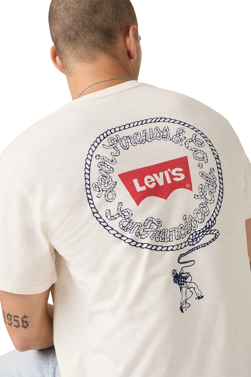 POLERA HOMBRE RELAXED FIT TEE BEIGE LEVIS 16143-2451 - 4