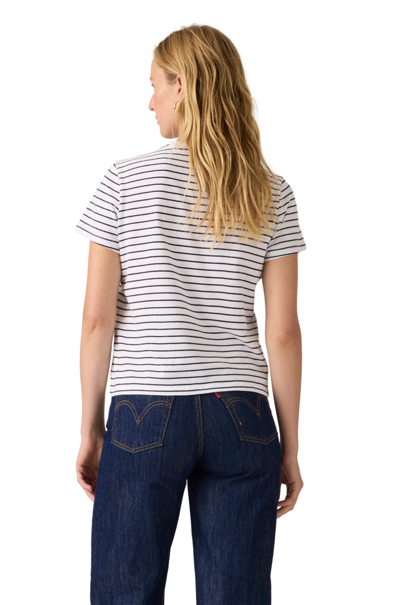 POLERA MUJER FAVORITE COTTON TEE BLANCO LEVIS 005J2-0006 - 2