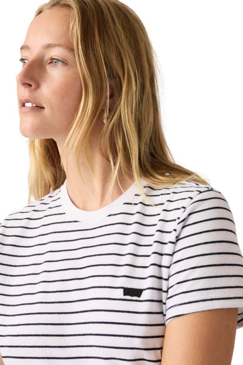 POLERA MUJER FAVORITE COTTON TEE BLANCO LEVIS 005J2-0006 - 4
