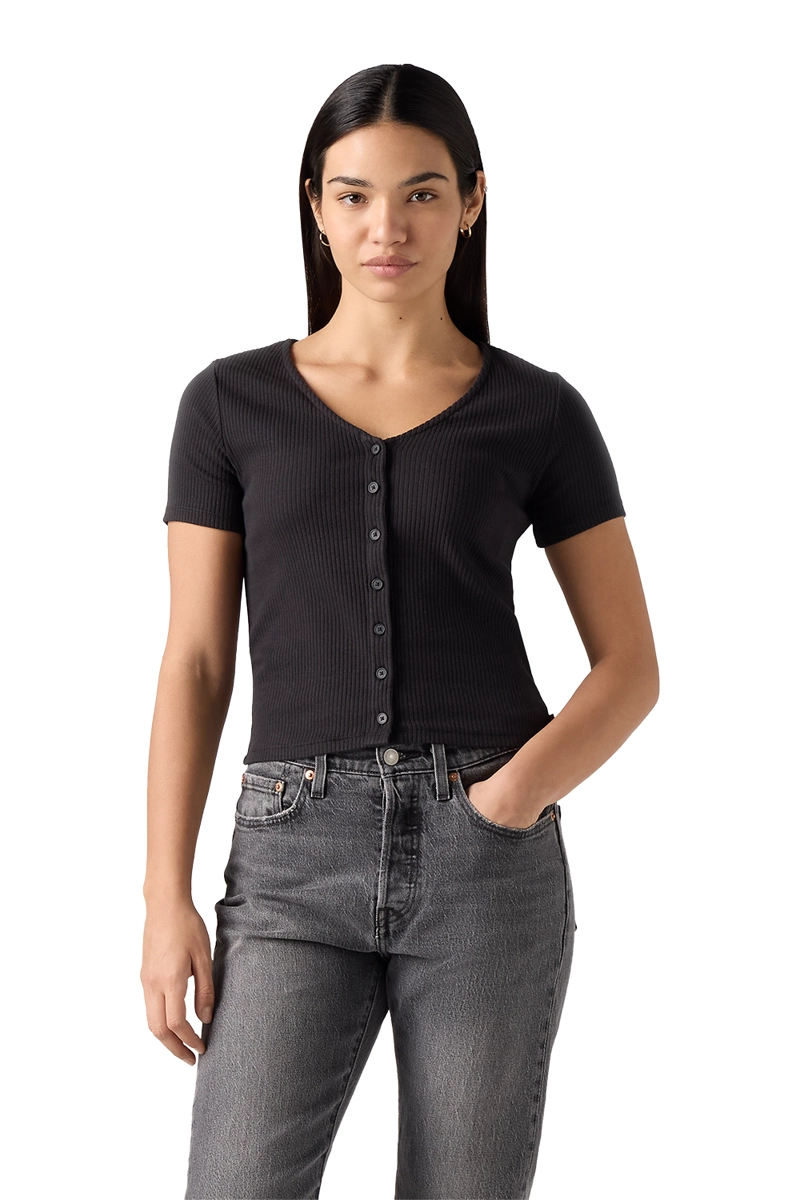 POLERA MUJER MUSE TEE NEGRO LEVIS A8782-0011 - 1