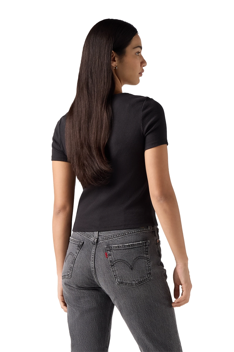 POLERA MUJER MUSE TEE NEGRO LEVIS A8782-0011 - 2