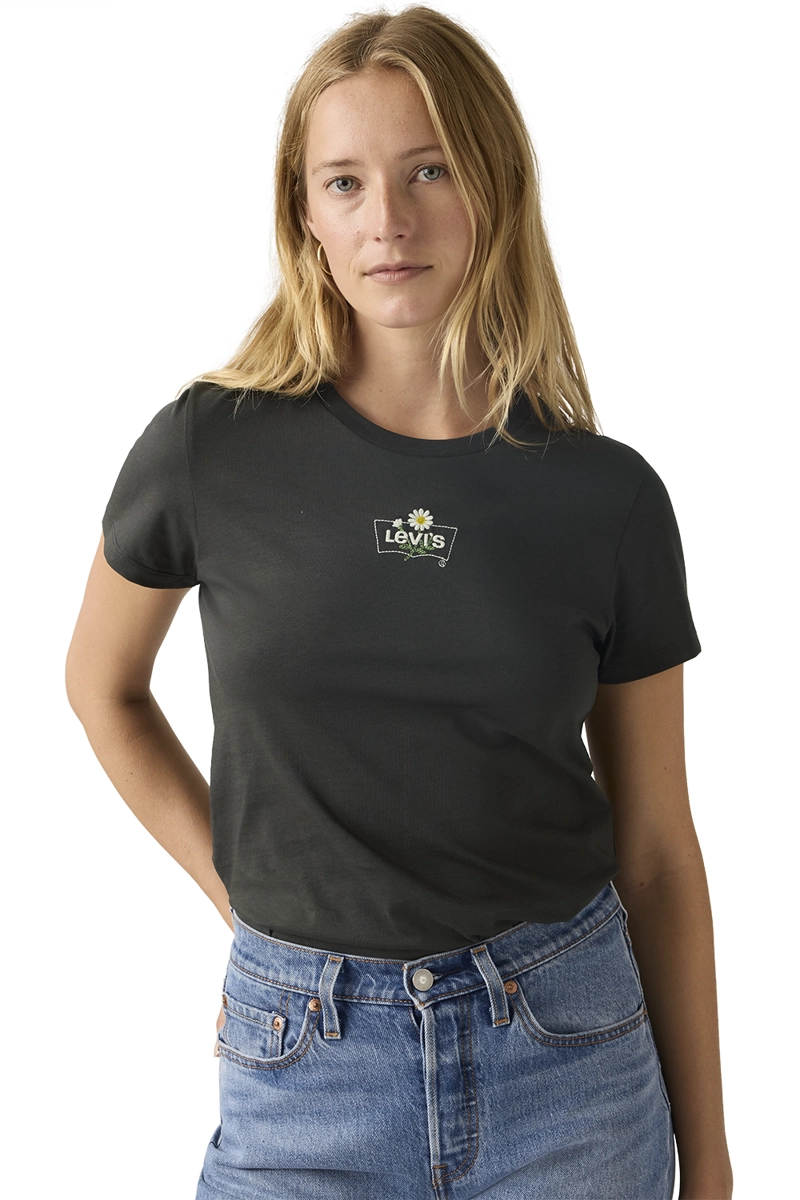 POLERA MUJER THE PERFECT TEE NEGRO LEVIS 17369-3350 - 3