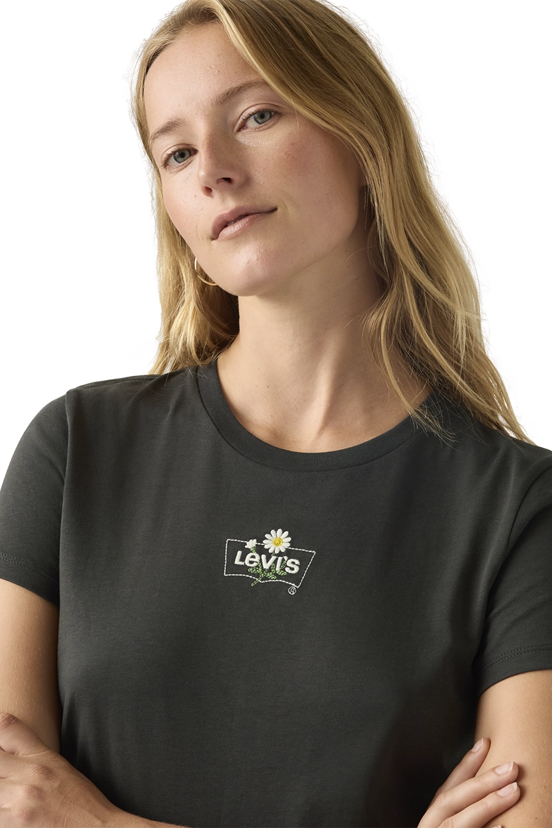 POLERA MUJER THE PERFECT TEE NEGRO LEVIS 17369-3350 - 4