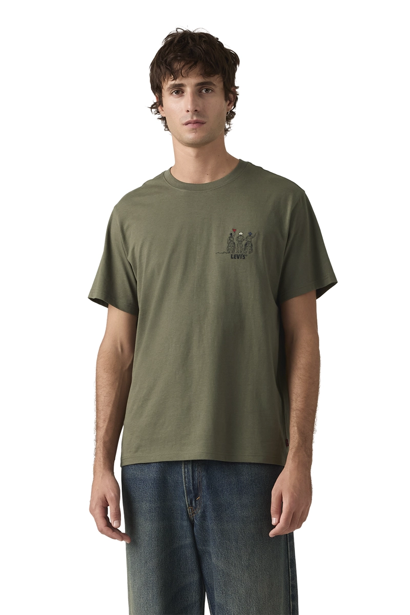 POLERA HOMBRE RELAXED FIT TEE VERDE LEVIS 16143-2448 - 1