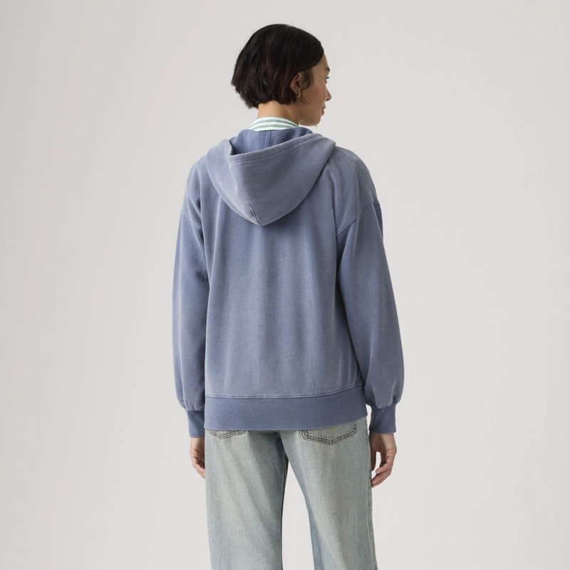 POLERON MUJER VINTAGE OVERSIZED HOODIE AZUL LEVIS 005IH-0007 - 2