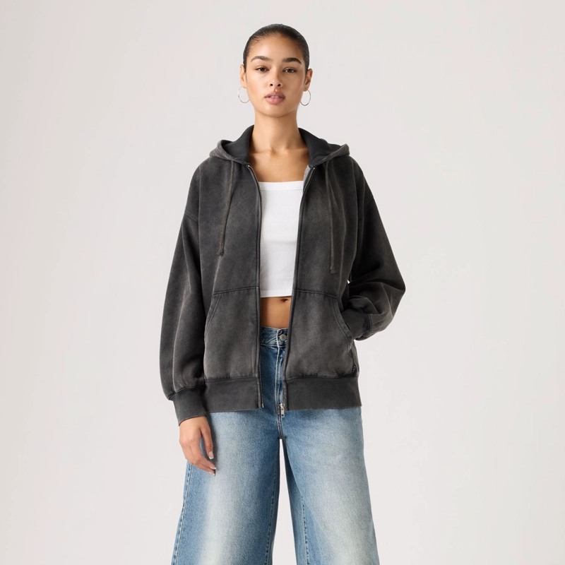 POLERON MUJER VINTAGE OVERSIZED NEGRO LEVIS 005IH-0005 S