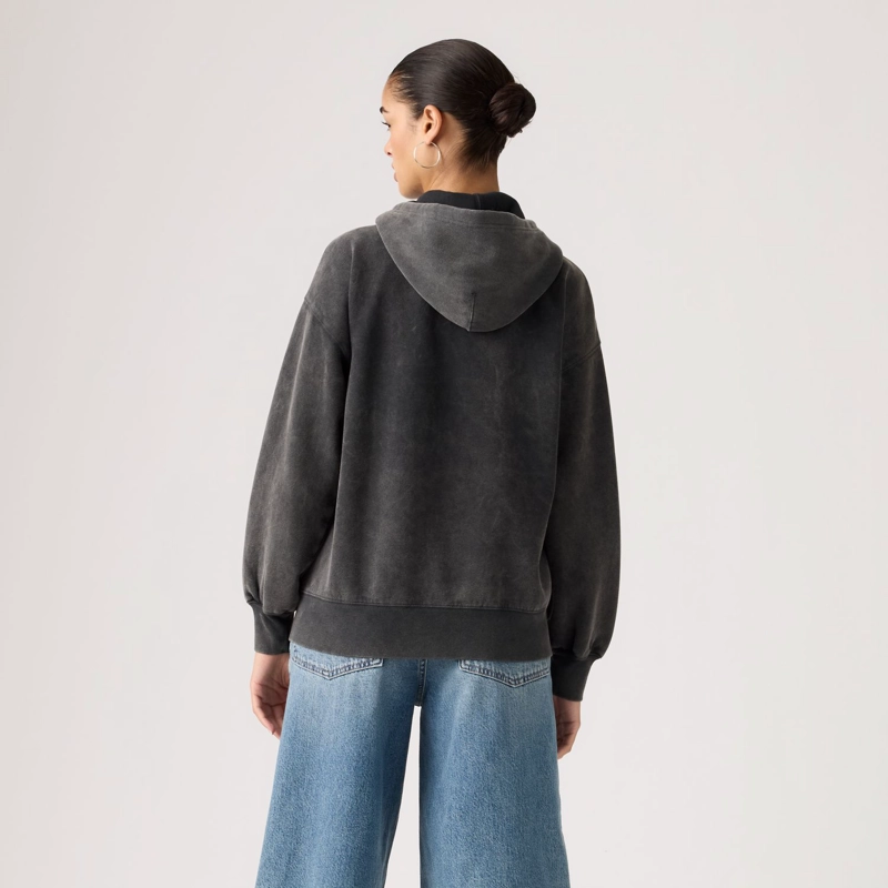 POLERON MUJER VINTAGE OVERSIZED NEGRO LEVIS 005IH-0005 - 2