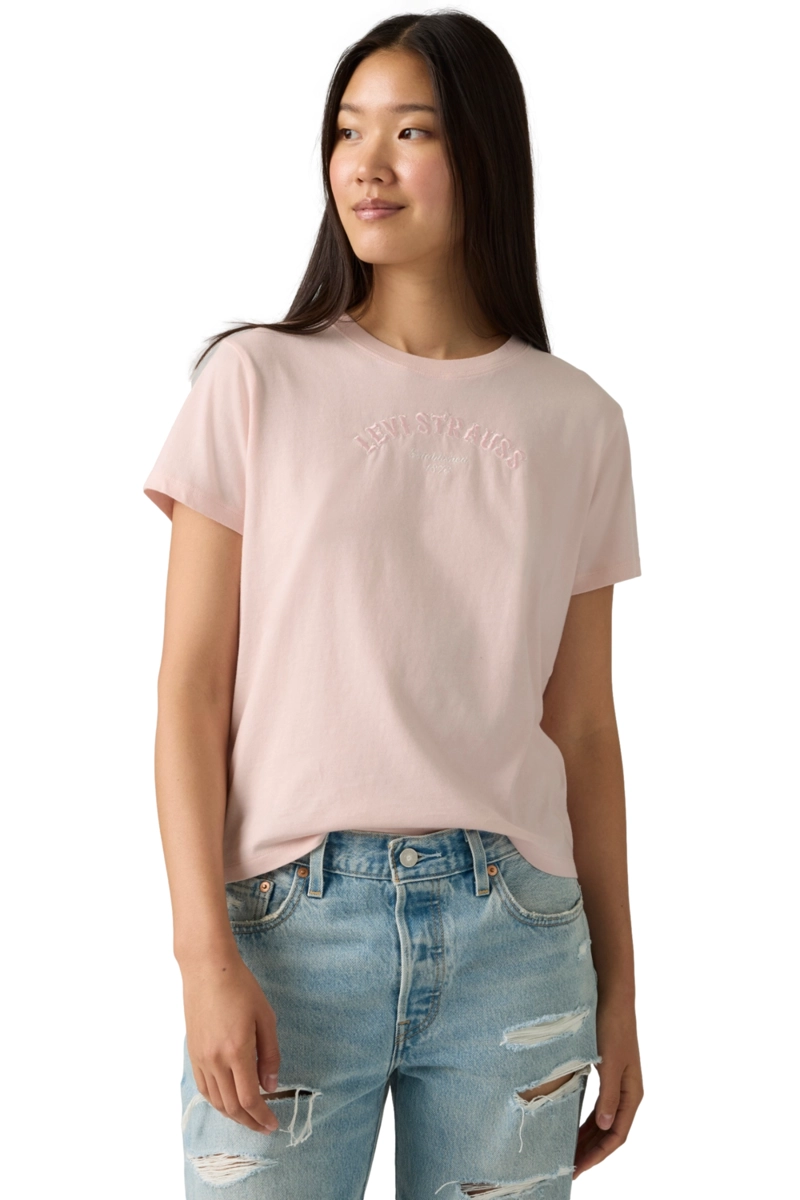 POLERA MUJER FAVORITE TEE ROSADO LEVIS 005GV-0040 - 3