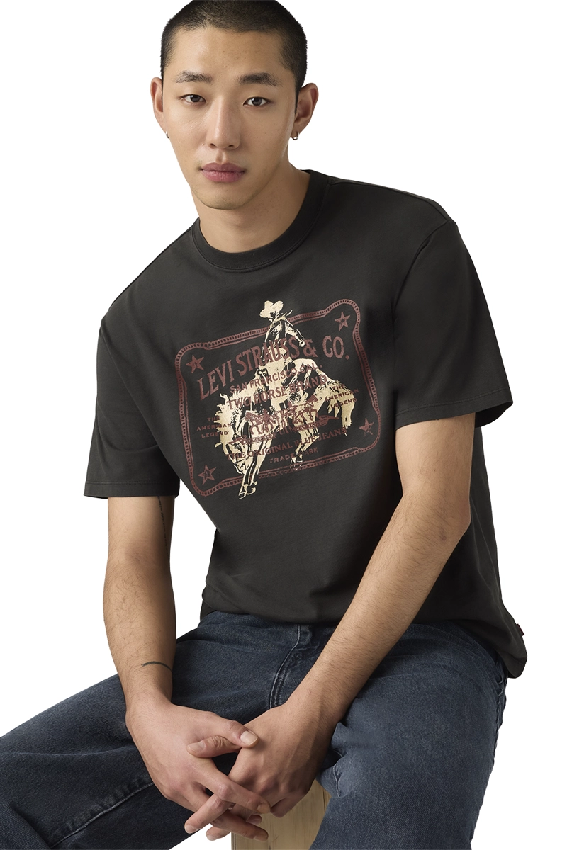 POLERA HOMBRE VINTAGE FIT GRAPHIC TEE NEGRO LEVIS 87373-0401 - 3