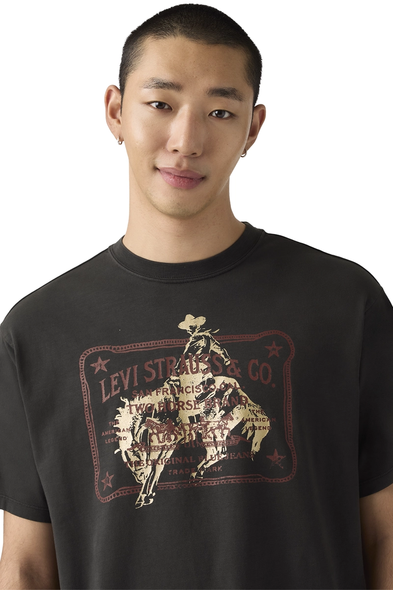 POLERA HOMBRE VINTAGE FIT GRAPHIC TEE NEGRO LEVIS 87373-0401 - 4