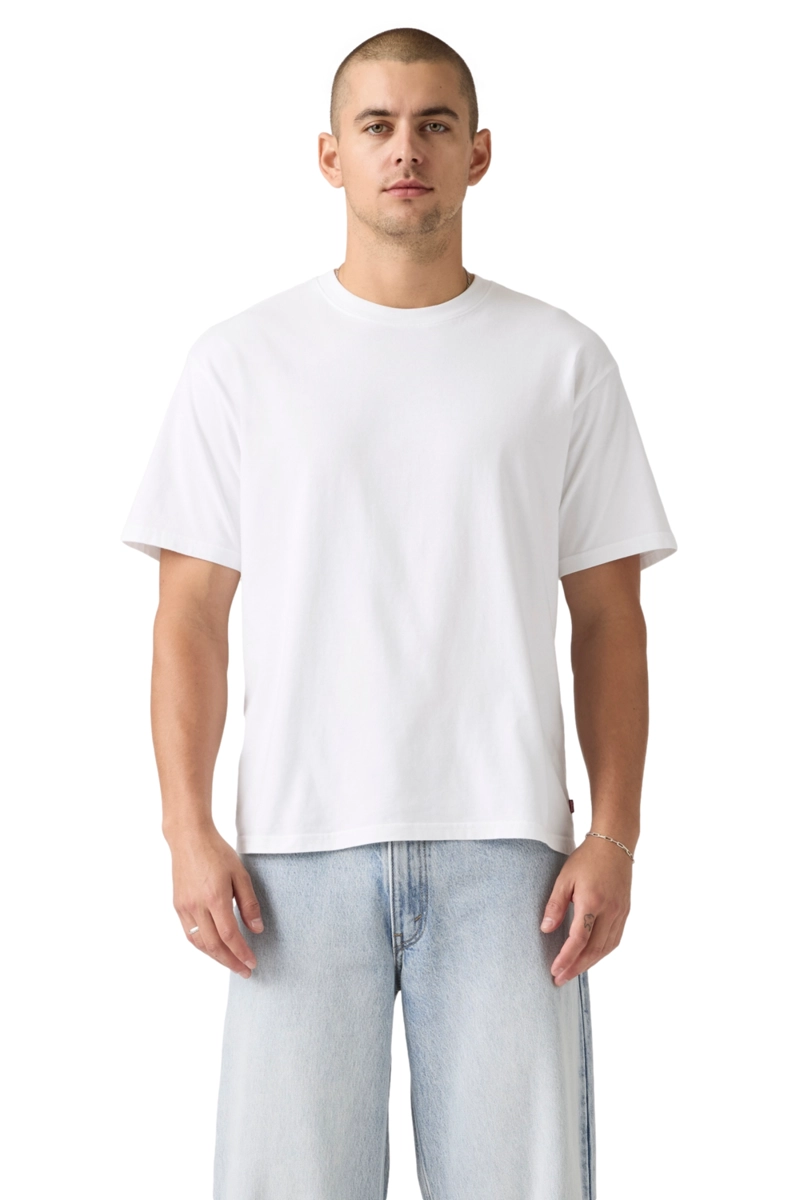 POLERA HOMBRE CROPPED BOXY BLANCO LEVIS 004GZ-0015 - 1