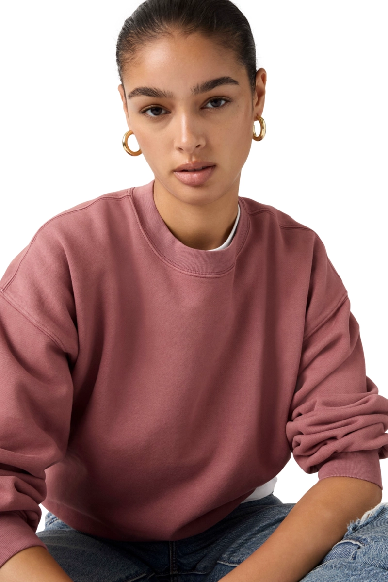 POLERON MUJER VINTAGE BOXY ROSADO LEVIS 005I9-0003 - 4