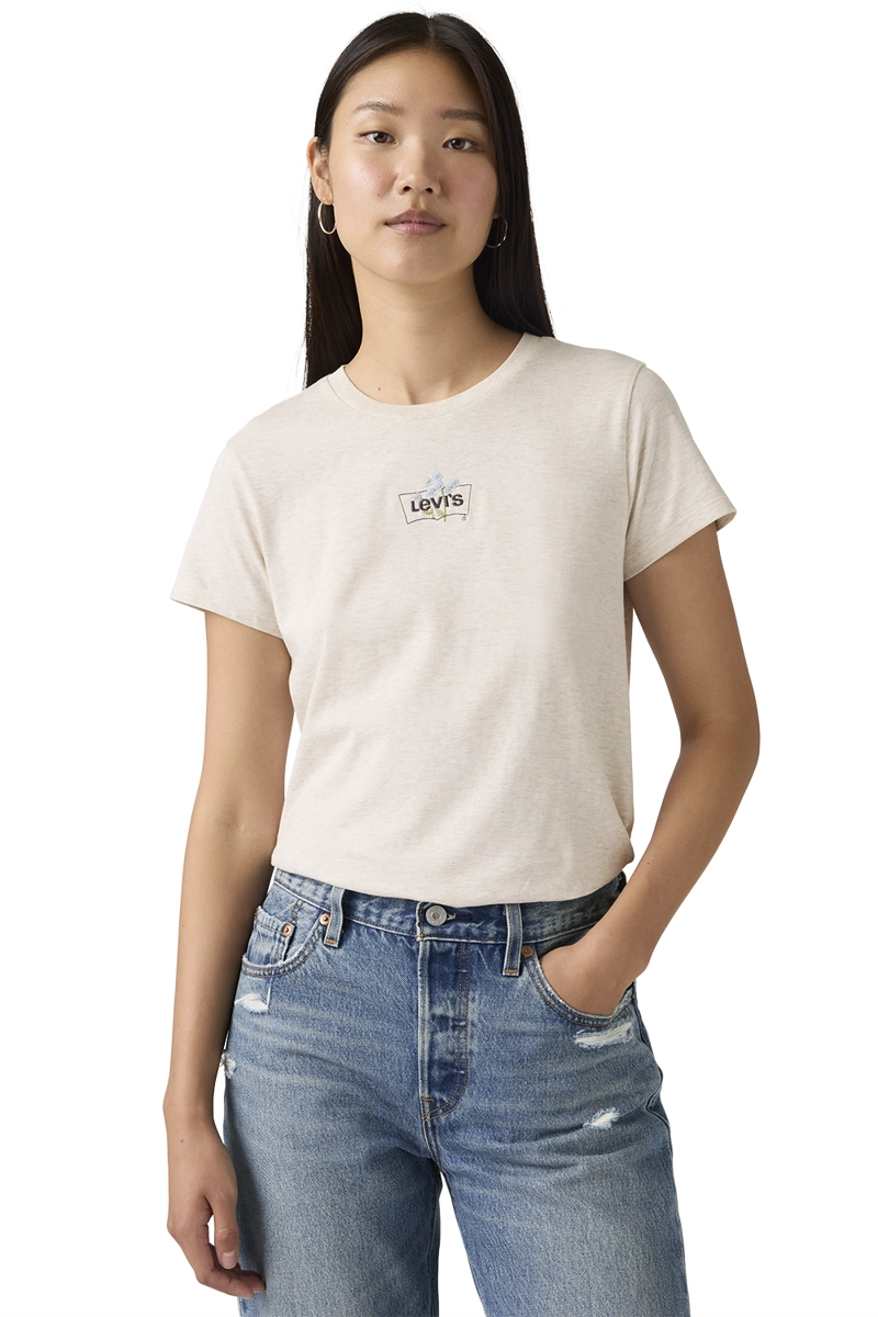 POLERA MUJER THE PERFECT TEE BEIGE LEVIS 17369-3349 - 3