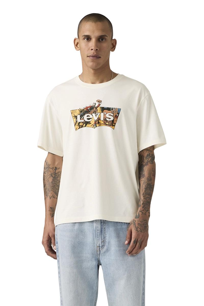 POLERA HOMBRE RELAXED FIT TEE BEIGE LEVIS 16143-2445 - 1
