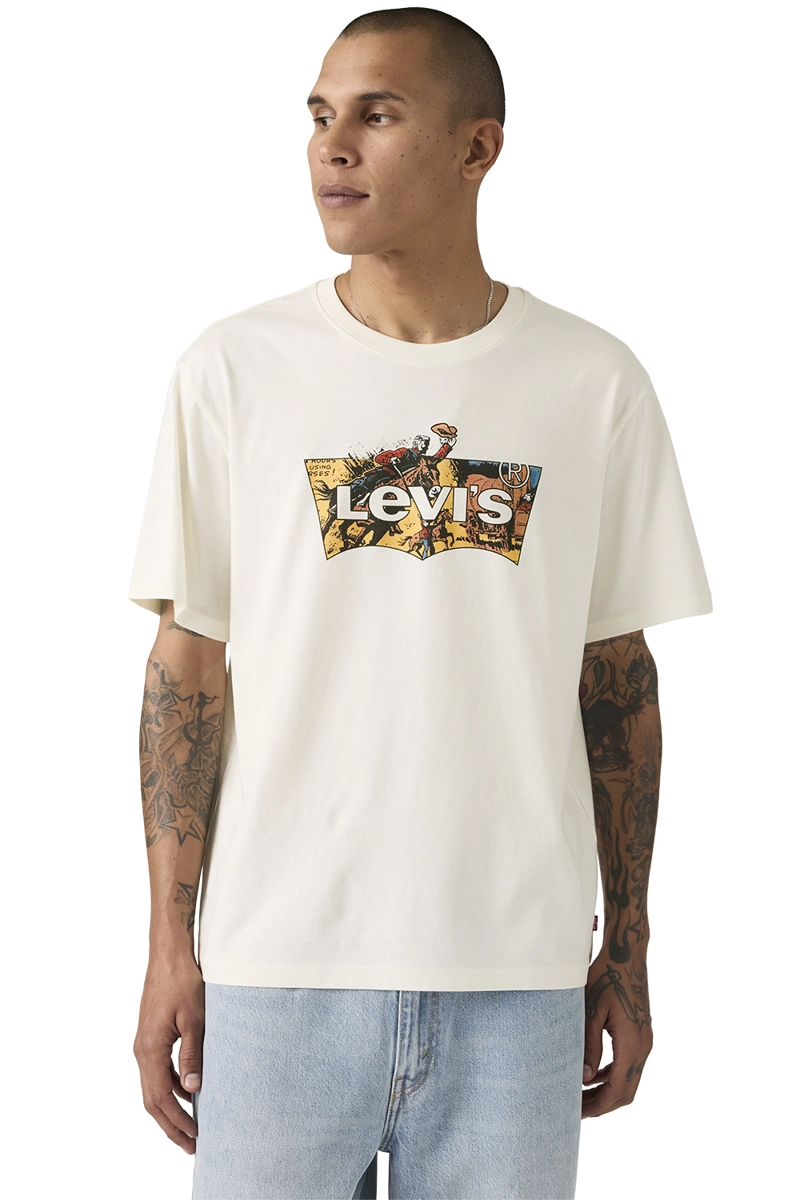 POLERA HOMBRE RELAXED FIT TEE BEIGE LEVIS 16143-2445 - 3