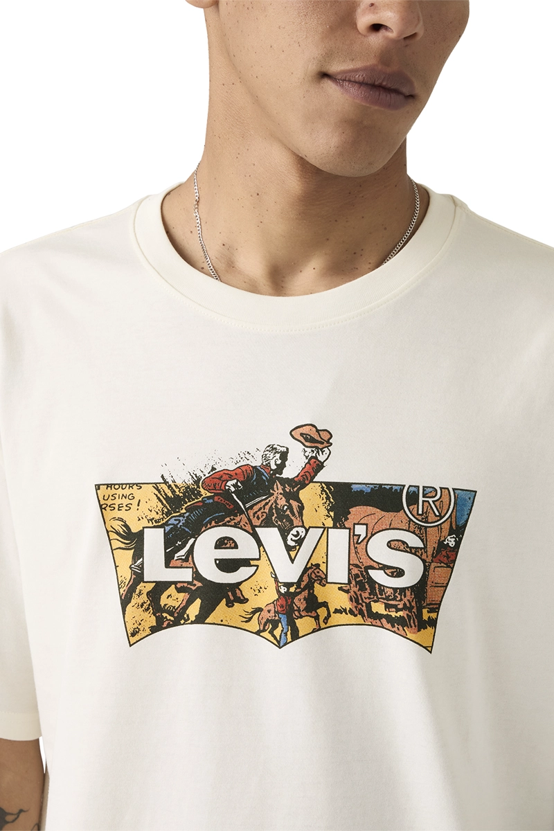 POLERA HOMBRE RELAXED FIT TEE BEIGE LEVIS 16143-2445 - 4