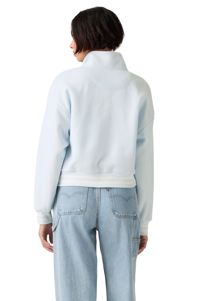 POLERON MUJER EVERYDAY QUARTER ZIP CELESTE LEVIS 005IJ-0003 - 2