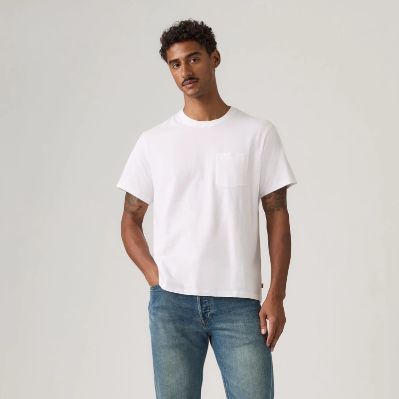 POLERA HOMBRE SOFTEE BLANCO LEVIS 005H0-0038 - 1