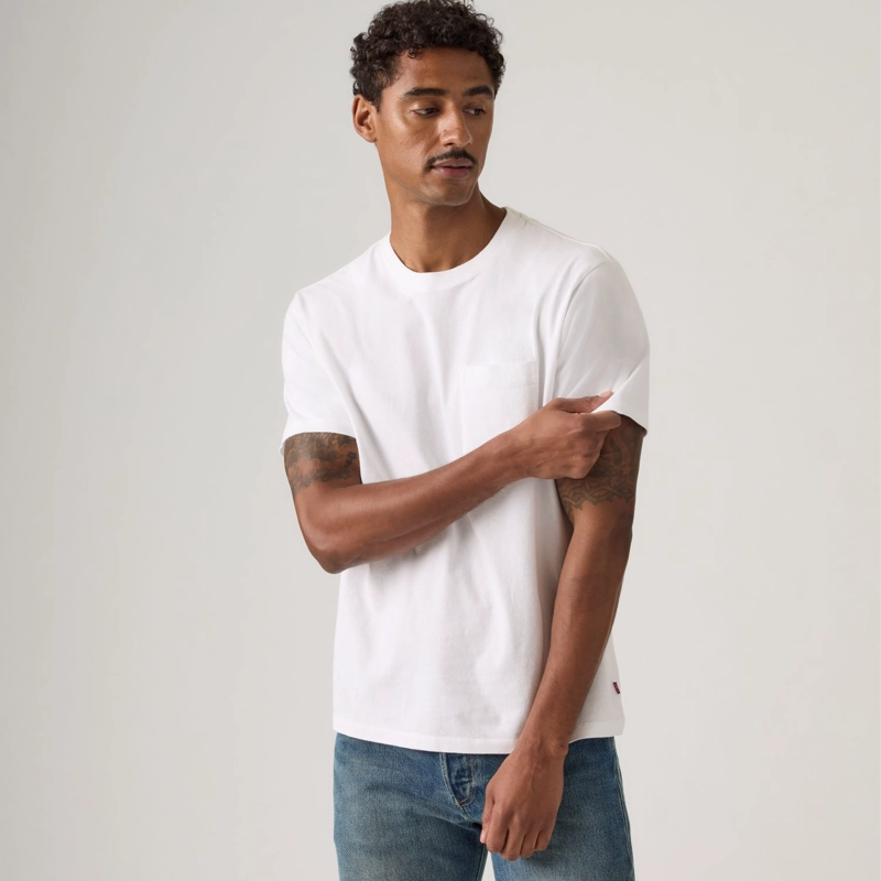 POLERA HOMBRE SOFTEE BLANCO LEVIS 005H0-0038 - 4