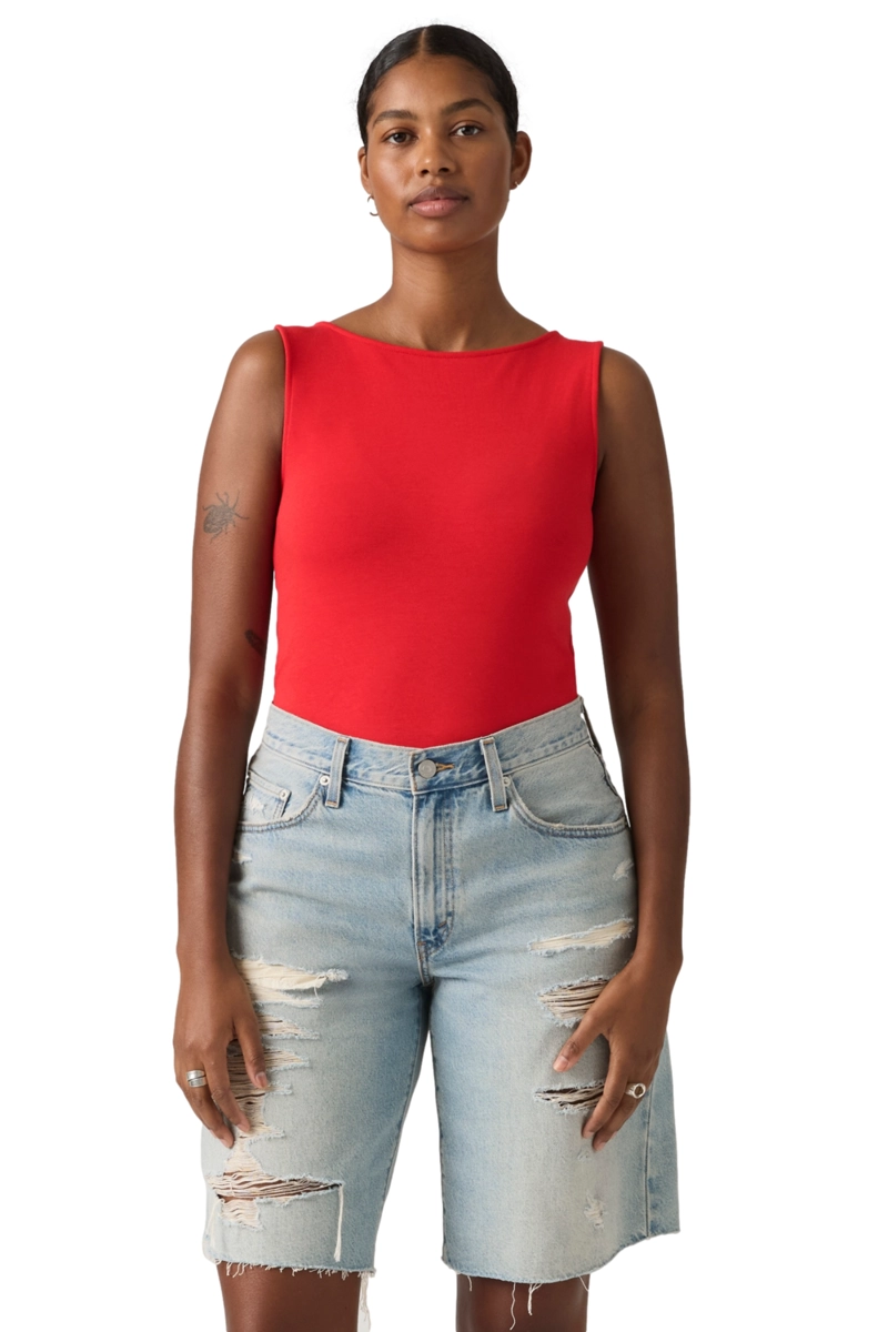 POLERA MUJER BLAIR SL BOATNECK ROJO LEVIS 005IZ-0005 - 1