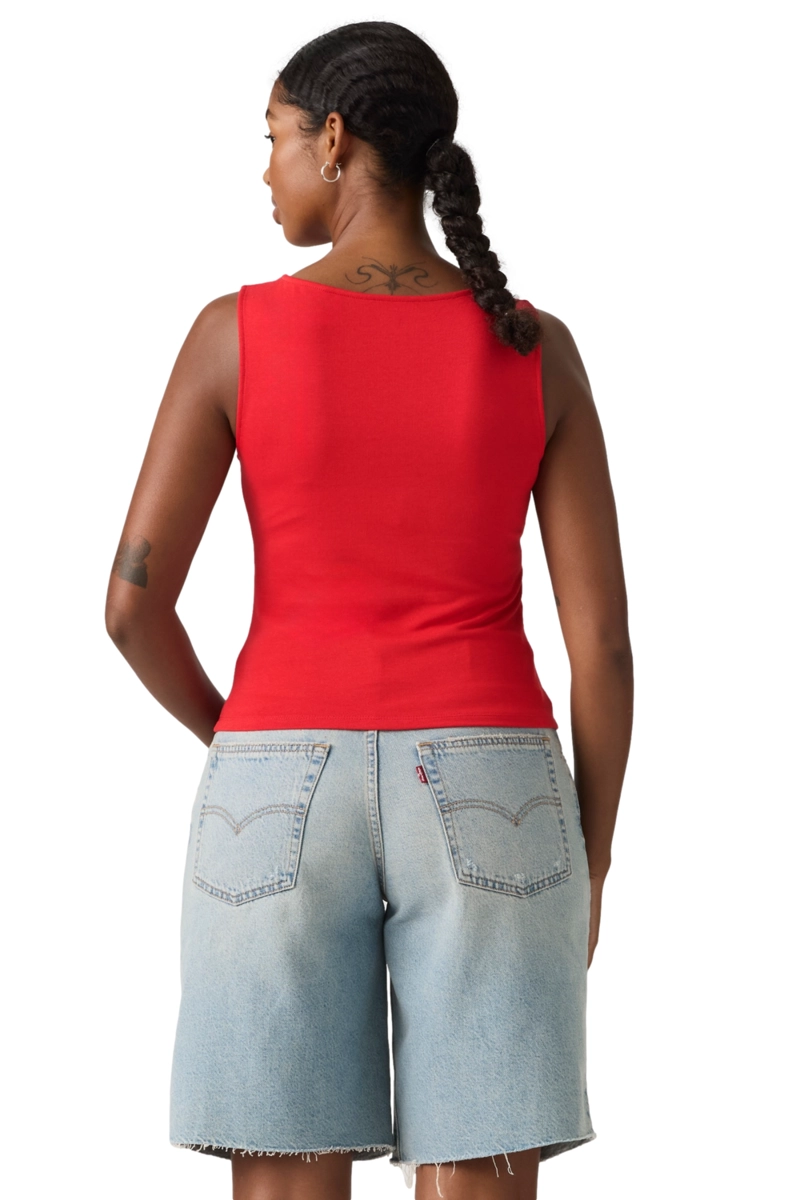POLERA MUJER BLAIR SL BOATNECK ROJO LEVIS 005IZ-0005 - 2