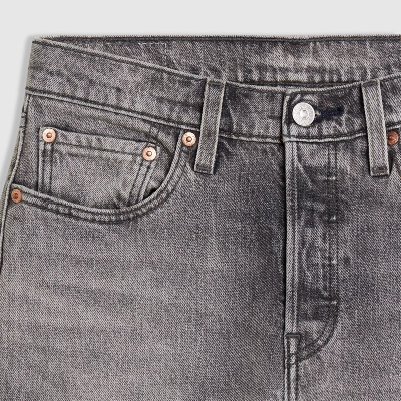 JEANS MUJER 501 CROP GRIS LEVIS 36200-0348 - 4
