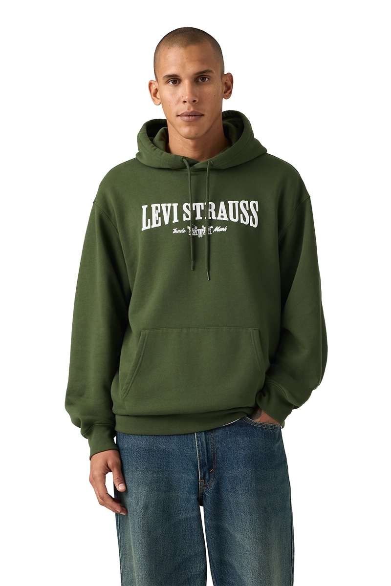 POLERON HOMBRE RELAXED GRAPHIC PO VERDE LEVIS 38479-0460 - 1