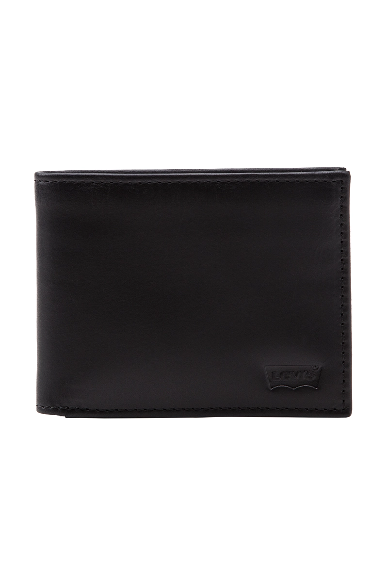 BILLETERA HOMBRE HUNTE COIN BIFOLD NEGRO LEVIS 37541-0283 - 1