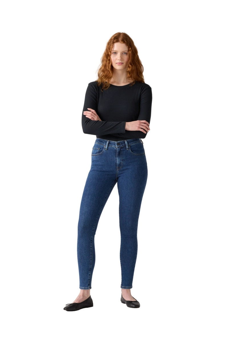 JEANS MUJER 721 HIGH RISE SKINNY AZUL LEVIS 18882-0928 - 5