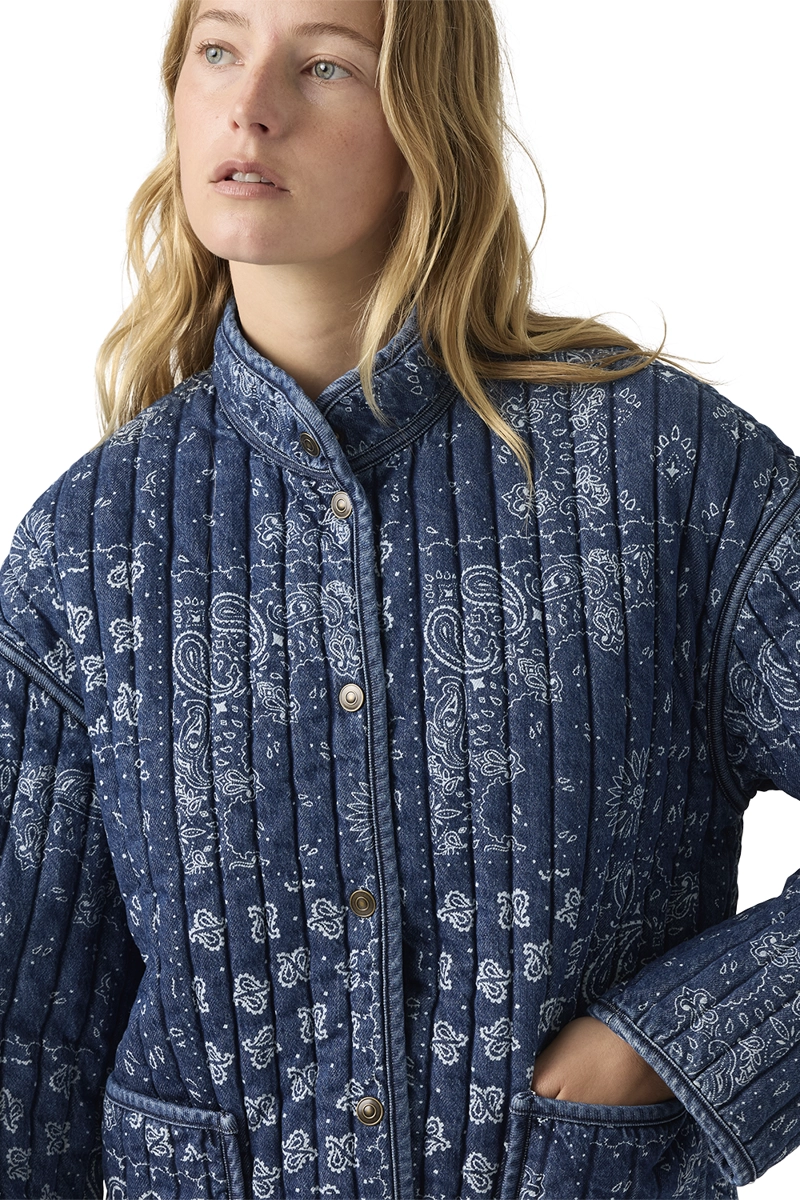 CHAQUETA MUJER LOTTIE LINER JACKET AZUL LEVIS 003G2-0002 - 4