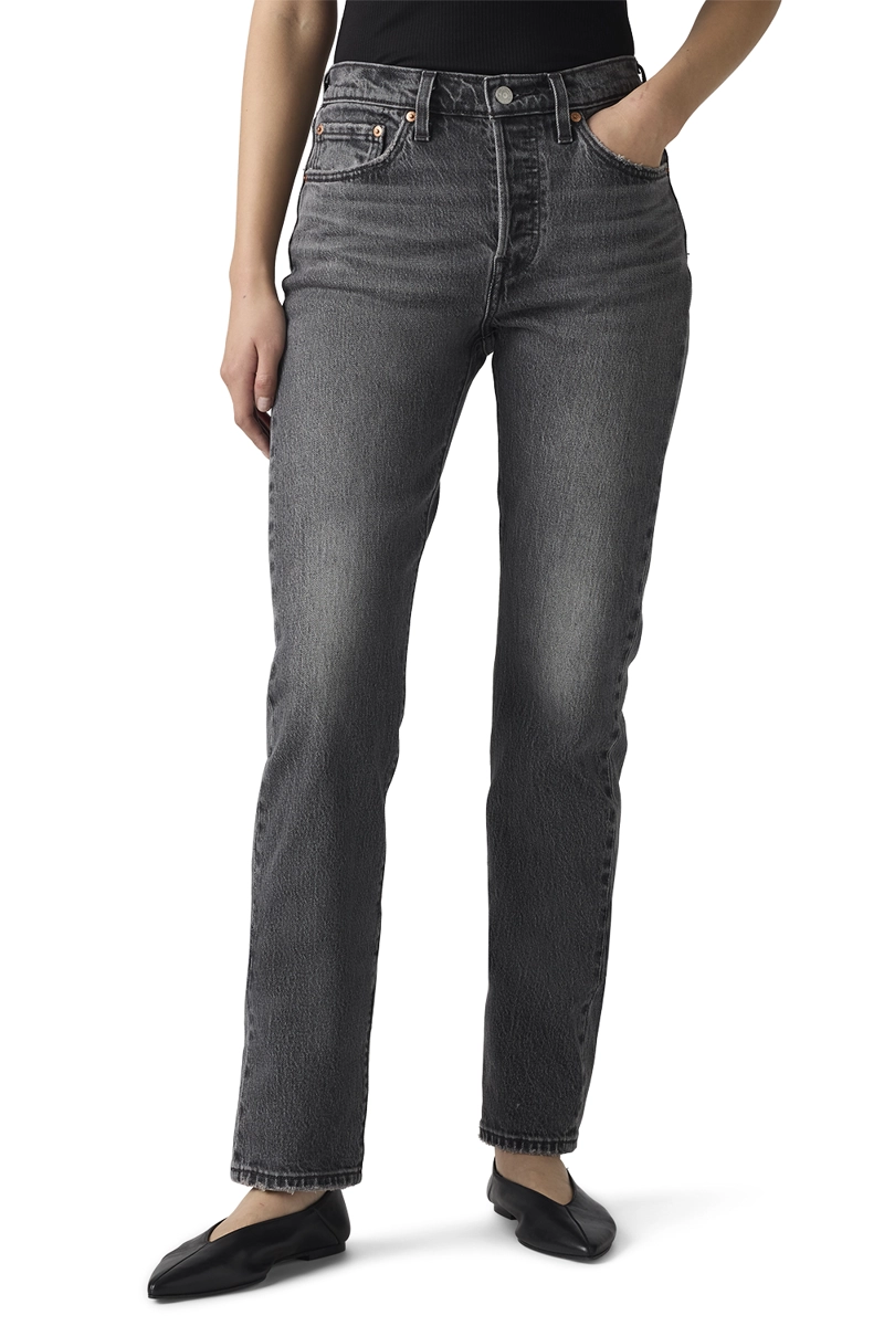JEANS MUJER 501 FOR WOMEN GRIS LEVIS 12501-0604 - 1